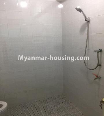 Myanmar real estate - for rent property - No.4842 - 3 BHK Dagon Tower room for rent near Shwedagon Pagoda, Bahan! - bathroom view