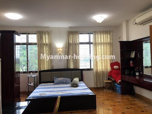 Myanmar real estate - for rent property - No.4843 - 2 Storey landed house with 7 BRK for rent in North Dagon! - another bedroom view