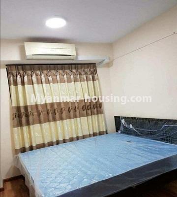 Myanmar real estate - for rent property - No.4851 - 2 BHK small room for rent in Hlaing! - bedroom view