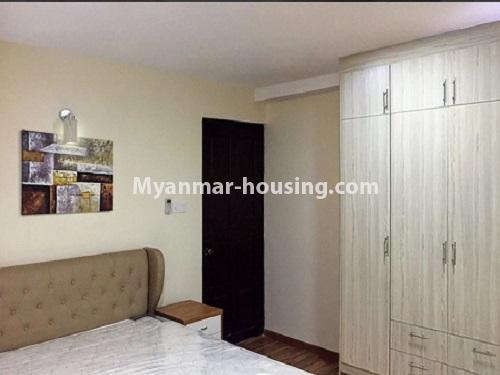 Myanmar real estate - for rent property - No.4852 - 3 BHK Pearl Condominium room for rent in Bahan! - single bedroom view