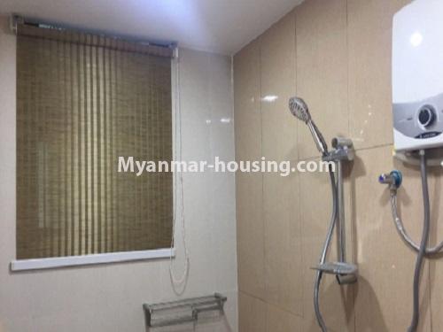 Myanmar real estate - for rent property - No.4852 - 3 BHK Pearl Condominium room for rent in Bahan! - another bathroom view
