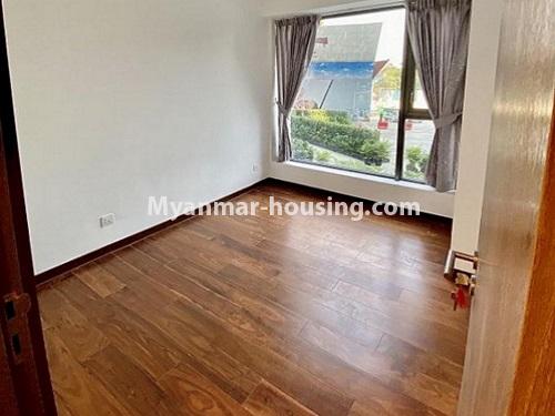 Myanmar real estate - for rent property - No.4853 - Standard The Central Condominium room for rent in Yankin! - bedroom view