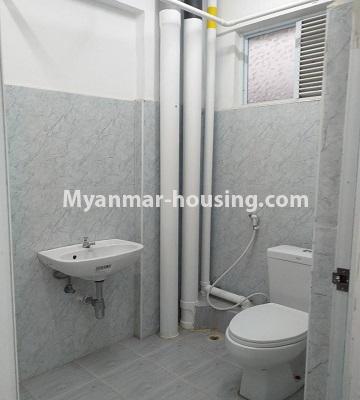 Myanmar real estate - for rent property - No.4861 - 2BHK condominium room for rent in Botahtaung Time Square! - bathroom view