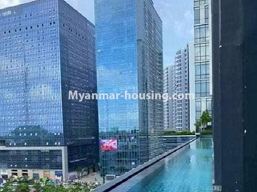 မြန်မာအိမ်ခြံမြေ - ငှားရန် property - No.4862 - စမ်းချောင်း Crystal Residenceတွင် ကွန်ဒိုခန်းသစ် ငှားရန်ရှိသည်။ - bathroom view