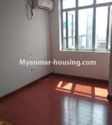 Myanmar real estate - for rent property - No.4863 - Yankin Sky View Condominium room for rent! - single bedroom view