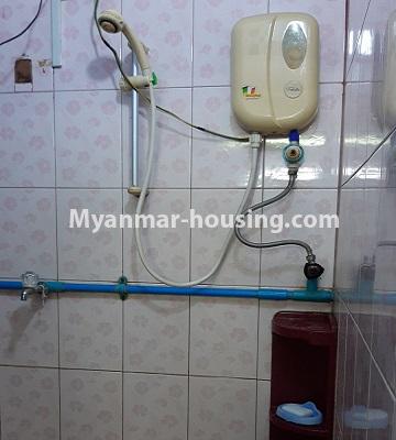 Myanmar real estate - for rent property - No.4865 - Large Apartment for rent in Botahtaung! - bathroom view