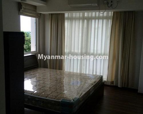 ミャンマー不動産 - 賃貸物件 - No.4867 - 3 BHK Star City Condominium room for rent in Thanlyin! - bedroom view