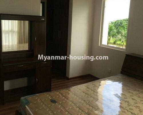 ミャンマー不動産 - 賃貸物件 - No.4867 - 3 BHK Star City Condominium room for rent in Thanlyin! - another bedroom view