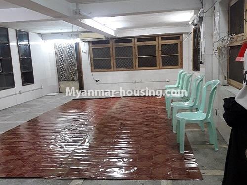 Myanmar real estate - for rent property - No.4870 - 6 Storey Building for rent in Pazundaung! - hall view