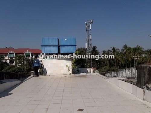 Myanmar real estate - for rent property - No.4870 - 6 Storey Building for rent in Pazundaung! - open-air