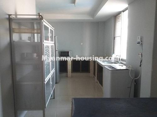 Myanmar real estate - for rent property - No.4870 - 6 Storey Building for rent in Pazundaung! - kitchen view