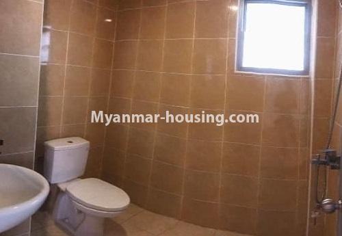 Myanmar real estate - for rent property - No.4871 - 2 BHK Royal Thukha condominium room for rent in Hlaing! - another bathroom view