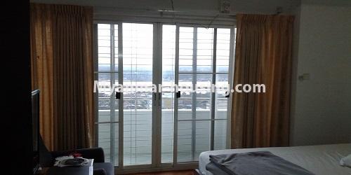 ミャンマー不動産 - 賃貸物件 - No.4881 - 3BHK High Floor Junction Maw Tin Condominium room for rent in Lanmadaw! - bedroom view