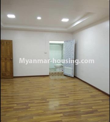 ミャンマー不動産 - 賃貸物件 - No.4882 - 1BHK Mini Condominium Room for rent in Pazundaung! - master bedroom view