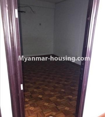 Myanmar real estate - for rent property - No.4883 - 2BHK mini condo room for rent in Pazundaung Township. - bedroom view