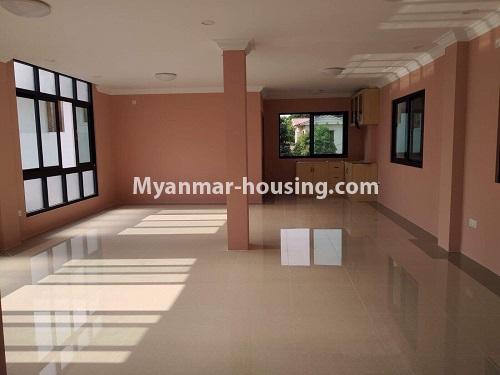Myanmar real estate - for rent property - No.4890 - 3 RC House for rent in Aung Theikdi Street, Mayangone! - another hall view