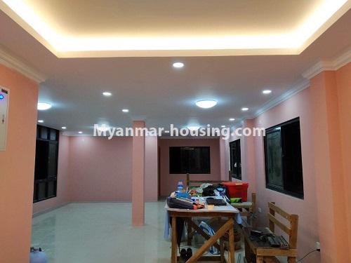 缅甸房地产 - 出租物件 - No.4890 - 3 RC House for rent in Aung Theikdi Street, Mayangone! - dining area view