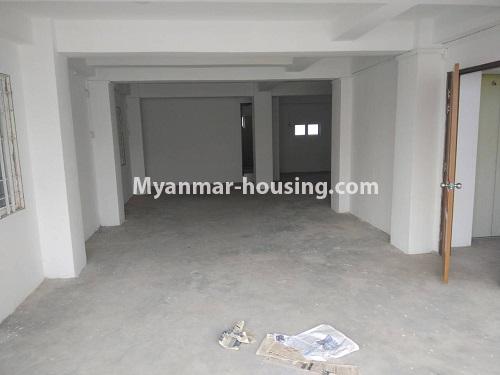 Myanmar real estate - for rent property - No.4894 - Office or training class option for rent near Myaynigone City Mart, Sanchaung! - hall view