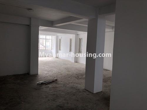 Myanmar real estate - for rent property - No.4894 - Office or training class option for rent near Myaynigone City Mart, Sanchaung! - another view of hall