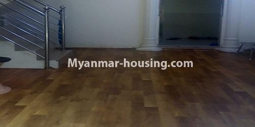 Myanmar real estate - for rent property - No.4896 - Landed house for rent in Parami Yeik Thar, Yankin! - another view of downstairs