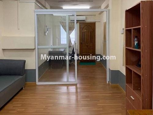 Myanmar real estate - for rent property - No.4897 - Nice Studio Type for Rent near Time City, Sanchaung! - living room area