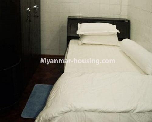 ミャンマー不動産 - 賃貸物件 - No.4898 - Nice 4BHK Apartment Room for Rent near Yae Kyaw, Botahtaung! - bedroom view