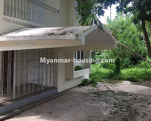 မြန်မာအိမ်ခြံမြေ - ငှားရန် property - No.4899 - ပင်လုံရိပ်မွန် အိမ်ရာထဲတွင် လုံးချင်းတစ်လုံး ငှားရန်ရှိသည်။another view of house