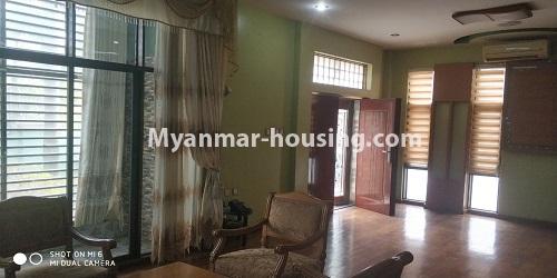 Myanmar real estate - for rent property - No.4903 - Furnished 2RC Landed House for Rent in Mingalardon! - another view of upstairs livng room view