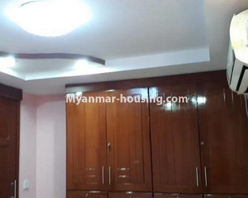 Myanmar real estate - for rent property - No.4909 - Two Bedroom Classic Strand Condominium Room with Half Attic for Rent in Yangon Downtown! - bedroom view