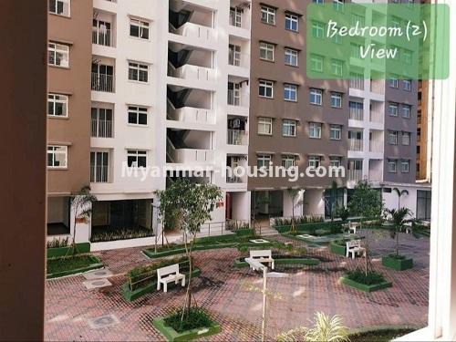 ミャンマー不動産 - 賃貸物件 - No.4910 - 3BHK Ayar Chan Thar Condominium Room for rent in Dagon Seikkan! - building view