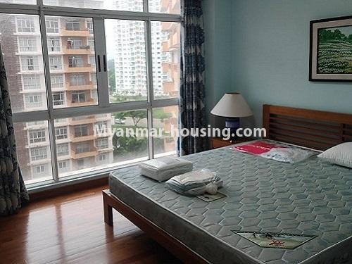 ミャンマー不動産 - 賃貸物件 - No.4911 - 2 BHK Star City Condominium room for rent near Thilawa Industrial Zone, Thanlyin! - bedroom view
