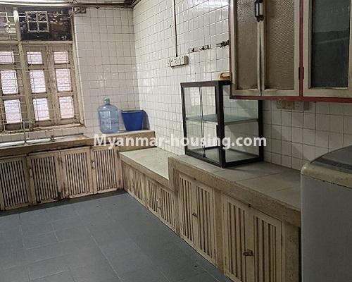 Myanmar real estate - for rent property - No.4912 - Hong Kong Type Office Option for Rent in Lanmadaw! - kitchen view