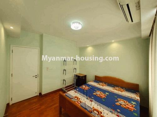 Myanmar real estate - for rent property - No.4915 - Furnished Star City B Zone Room for Rent - bedroom view