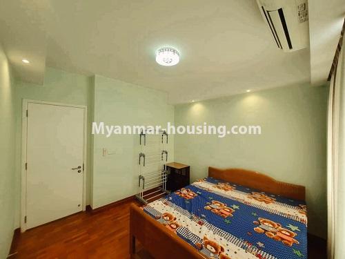 缅甸房地产 - 出租物件 - No.4915 - Furnished Star City B Zone Room for Rent - bedroom view