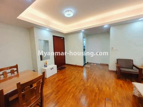 Myanmar real estate - for rent property - No.4915 - Furnished Star City B Zone Room for Rent - dining area view