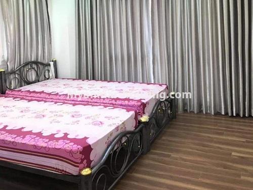 မြန်မာအိမ်ခြံမြေ - ငှားရန် property - No.4916 - ပရိဘောဂပါပြီး Star City အေဇုန်ခန်း ငှားရန်ရှိသည်။bedroom view