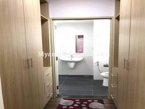 ミャンマー不動産 - 賃貸物件 - No.4916 - Furnished Star City A Zone Room for Rent! - bathroom view