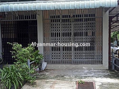Myanmar real estate - for rent property - No.4917 - Residential Office with attic For Rent in South Okkalapa! - front side