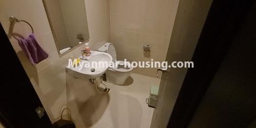 ミャンマー不動産 - 賃貸物件 - No.4922 - Three bedroom G.E.M.S Condominium room for rent in Hlaing! - another bathroom