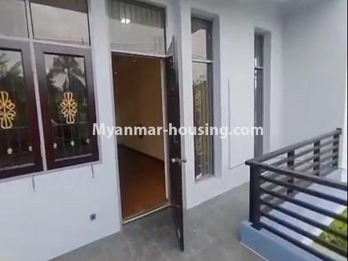 ミャンマー不動産 - 賃貸物件 - No.4925 - Two Storey RC House for Rent in Thingan Gyun! - another balcony