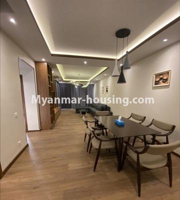 Myanmar real estate - for rent property - No.4926 - Luxurious Kantharyar Residence Condominium Room for Rent, near Kandawgyi Lake! - 