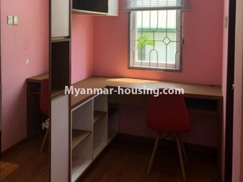 Myanmar real estate - for rent property - No.4927 - Landed House For Rent in Mayangone! - study area view