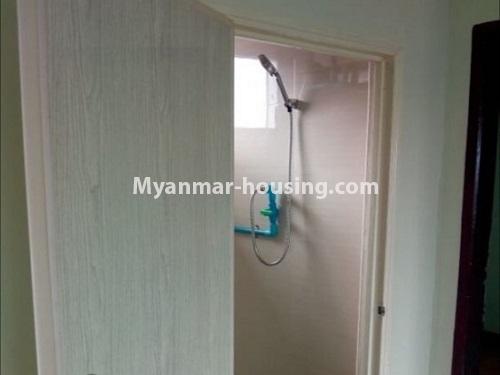 Myanmar real estate - for rent property - No.4929 - Three Bedroom Apartment for Rent in Thingan Gyun! - bathroom