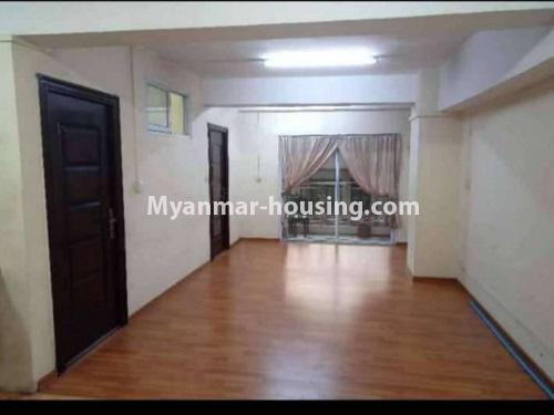 ミャンマー不動産 - 賃貸物件 - No.4930 - Second Floor Condominium for Rent in Botahtaung! - another view of living room