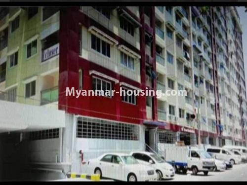 မြန်မာအိမ်ခြံမြေ - ငှားရန် property - No.4930 - ဗိုလ်တစ်ထောင်တွင် ဒုတိယထပ် ကွန်ဒိုတိုက်ခန်း ငှားရန်ရှိသည်။ - main entranceb