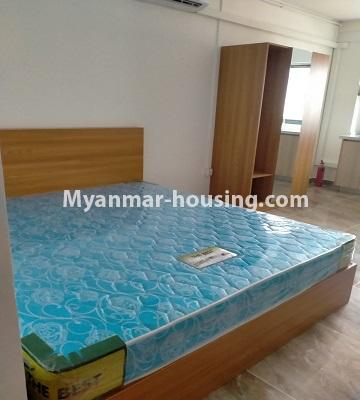 缅甸房地产 - 出租物件 - No.4931 - Star City, City Loft Studio Room for Rent in Thablyin! - bedroom area