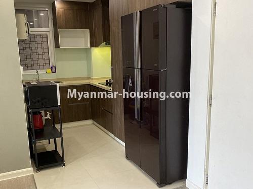 ミャンマー不動産 - 賃貸物件 - No.4932 - Star City A Zone Two Bedroom Room for Rent in Thanlyin! - kitchen