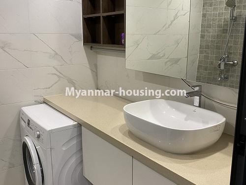 ミャンマー不動産 - 賃貸物件 - No.4932 - Star City A Zone Two Bedroom Room for Rent in Thanlyin! - bathroom