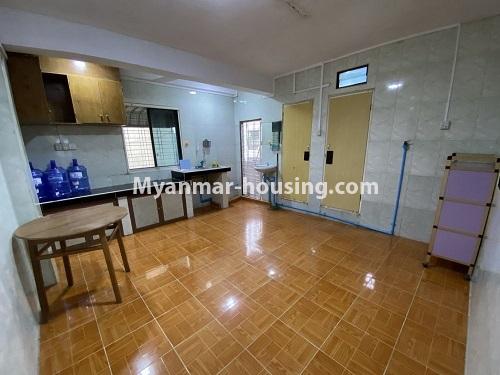 Myanmar real estate - for rent property - No.4934 - One Bedroom Apartment for rent in Sanchaung! - kitchen 