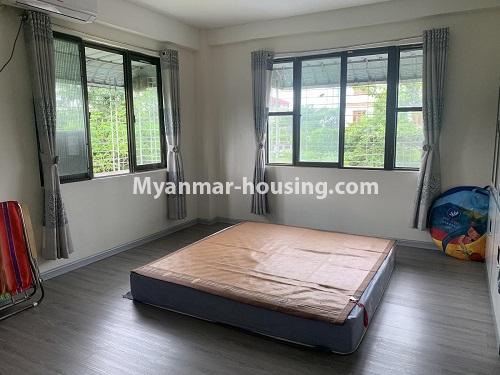 Myanmar real estate - for rent property - No.4940 - Three Bedroom Apartment for Rent in Pearl Mon Housing, 65 Ward, South Dagon! - master bedroom